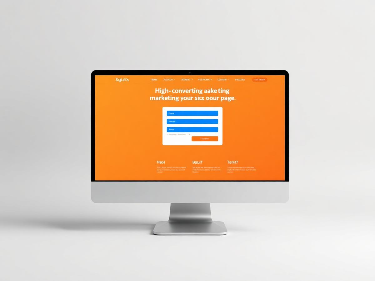 Campaign landing page